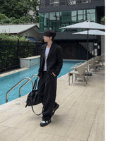 LUMI Back Banding Wide Slacks