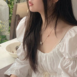 Ketty silver neckless (Cat)