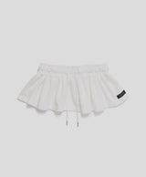 SWEAT LAYERED LOGOLABEL SKIRT