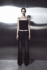 hex Loop button sleeveless