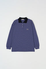 Weekly collar t-shirt_blue