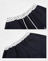 (W's) Dot Banding Wide Sweatpants