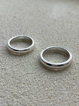 (silver925/18k) 4mm ベイビーリング
