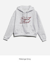 Fleece Crop Hoodie