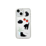 mew cat gel hard case