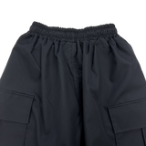 eyelet stud cargo balloon pants