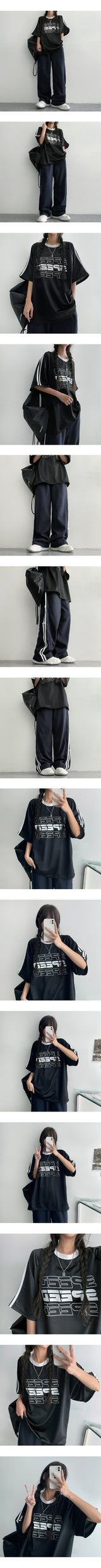 キャノンツートラックカラーユニフォーム半袖Tシャツ (3 colors)