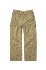 オーバーラップポケットカモパンツ (Washed Beige)