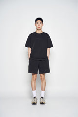 25SS SIMPLE LOGO PIGMENT SHORT SLEEVE T-SHIRT CHARCOAL