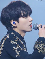 [Infinite Nam Woo-hyun Worn] マラカイトエビルアイ925シルバー+ロジウムメッキ調整可能サイズリングR039-02H-M