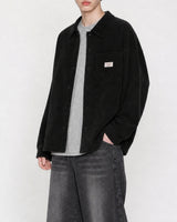 (UNISEX) コーデュロイ シャツ カーディガン