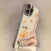 Oil painting flower suitable for Apple 16 phone case