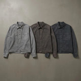 Washed Vintage Cropped Shirt