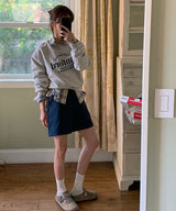 コットンバンディングショーツ - パンツ