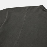 Starry pigment half T-shirts / Black charcoal
