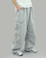 Kota Cargo Wide Pants (Gray)