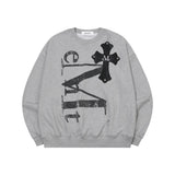 DANTE CRACK LOGO CROSS LEATHER PATCH MTM UNISEX (2Color)