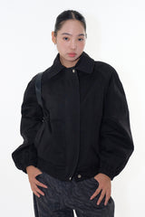 Parts back-stud bomber jacket