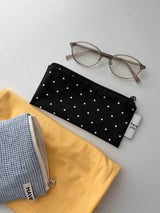 Baby dot tool pouch - black