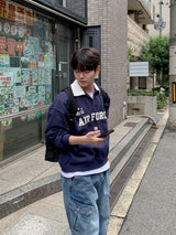 Tachi washed cargo denim pants