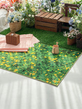 Buttercup field, Landscape rug 100x150