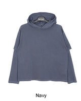 Lual Layered Pig Hoodie