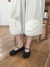 [unisex] Hiyo Nylon Patch Bermuda Pants