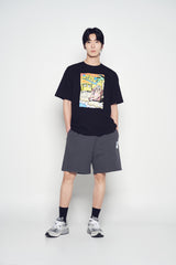 25SS シーサイドリゾートオパンチュウサギ半袖Tシャツ ブラック