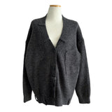 Melo Big Pocket Loose Fit Knit Cardigan