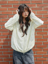 SHIRRING WINDBREAKER YELLOW