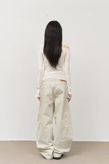 (W) Glee Button Top