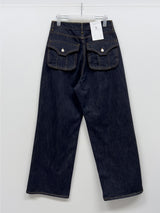 [unisex] 531 Back Pocket Selvedge Wide Denim Pants