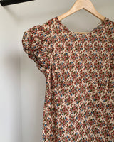 flattering puff dress