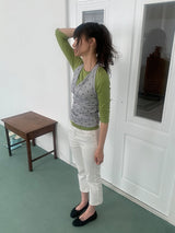 Canby Side Slit Ankle Length Capri Pants