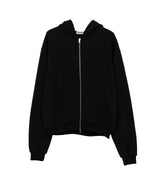 (MADE) neWave Short Zip Hoodie_Black