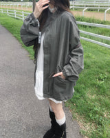 ウォッシング ショート ピグメント ジャケット