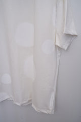 [MADE] フラグメントドットオーバーサイズTシャツ (アイボリー)