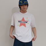 MELLOW スターチェックハーフTシャツ