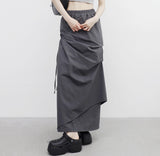 センストリングシャーリングロングスカート