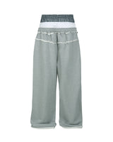 Stud underwear sweatpants - Gray
