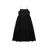 Summer tie dress_black