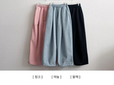 Newty Patch Pocket String Corduroy Wide Pants[Long & Short]