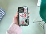 [MADE] Number 3 emoji case + card slot (Mint choco)