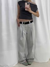 Two tuck balloon pants(2color)