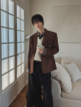 Arc Curved Wide Cotton Pants