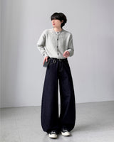 Belted Low Curve Denim