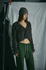 FUR CARDIGAN