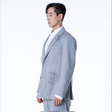 Suffering-Character purple Blazer