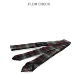 Label multi-tie scarf