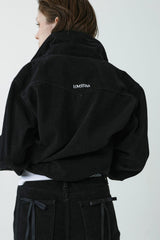 COTTON HEAT-TECH JACKET_BLACK